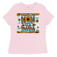 Bubblegum Pink god gifted me two titles mom and gigi and i rock them both Ladies Tee - JahusDesignShop