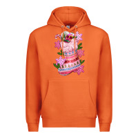 Carrot pink christmas socks Premium Hoodie - CowGirlArtShop