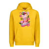 Lemon pink christmas socks Premium Hoodie - CowGirlArtShop