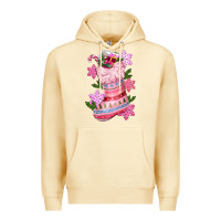 Pina Colada pink christmas socks Premium Hoodie - CowGirlArtShop