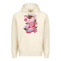 Tofu pink christmas socks Premium Hoodie - CowGirlArtShop