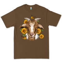 Cacao sunflower goat Premium Tee - Jasminsmagicworld
