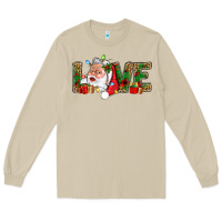 Mushroom Love And Santa With Gift Boxes Long Sleeve Tee - BundleAndBundleShop