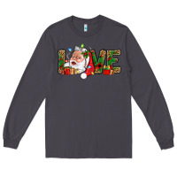 Smoke Love And Santa With Gift Boxes Long Sleeve Tee - BundleAndBundleShop