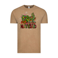 Vintage Coffee feliz navidad cactus Vintage Tee - JahusDesignShop
