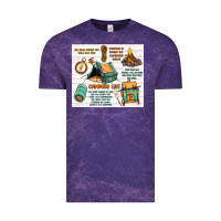 Cloud Purple camping life Vintage Tee - MaliasSmallBusiness