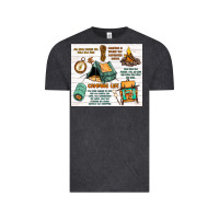 Vintage Black camping life Vintage Tee - MaliasSmallBusiness