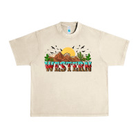 Sandshell western Urban Heavy Tee - NancyCooperArtShop