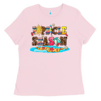Bubblegum Pink popsicle season Ladies Tee - AdoDesignShop