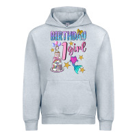 Heather Grey birthday girl 1 Urban Hoodie - BundleAndBundleShop