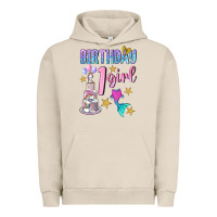 Pigment French Oak birthday girl 1 Urban Hoodie - BundleAndBundleShop