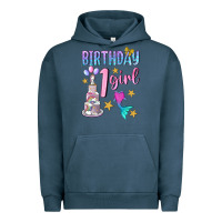 Pigment Midnight Navy birthday girl 1 Urban Hoodie - BundleAndBundleShop