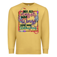 Antique Gold Not all angels have wings Premium Sweatshirt - CowGirlArtShop