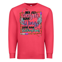 Cardinal Not all angels have wings Premium Sweatshirt - CowGirlArtShop