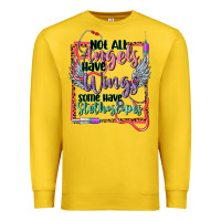Not All Angels Have Wings Premium Sweatshirt | Teevron