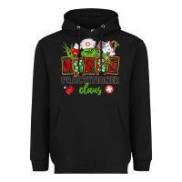 Black nurse practitioner claus Heavyweight Hoodie - CowGirlArtShop