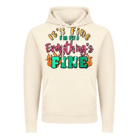 Vintage Artic its fine im dine everythings fine Vintage Hoodie - MaliasSmallBusiness