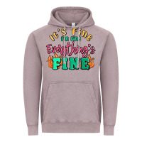 Vintage Zinc its fine im dine everythings fine Vintage Hoodie - MaliasSmallBusiness
