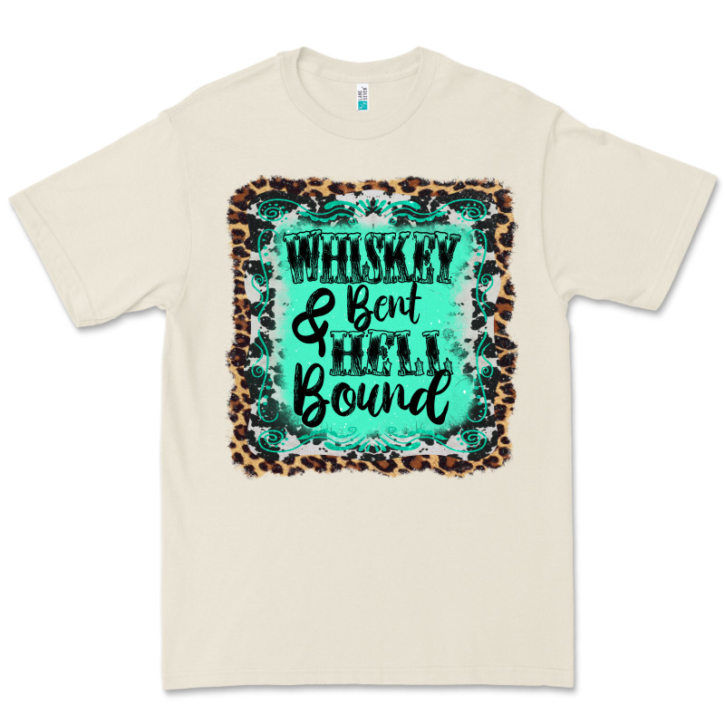 Whiskey Bent Hell Bound Premium Tee by AdoDesignShop | Teevron