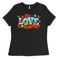 Black love summer Ladies Tee - AdoDesignShop
