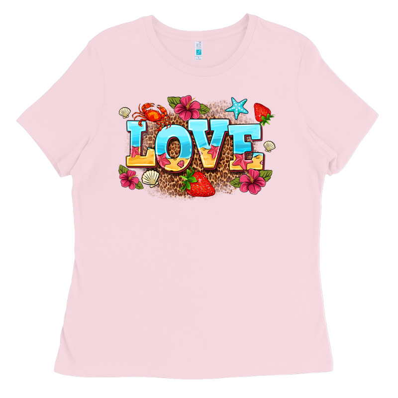 Love Summer Ladies Tee by AdoDesignShop | Teevron