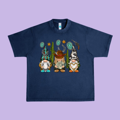 Western Gnomies Urban Heavy Tee Designed By Nancycooperartshop
