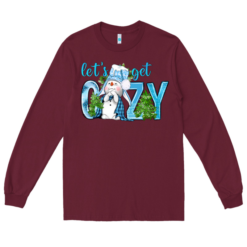 Let's Get Cozy Long Sleeve Tee by BundleAndBundleShop | Teevron