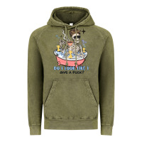 Vintage Olive do i look like i give a duck Vintage Hoodie - MaliasSmallBusiness