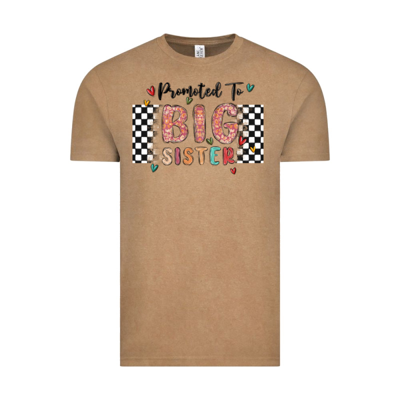 Promoted To Big Sister Vintage Tee by MaliasSmallBusiness | Teevron