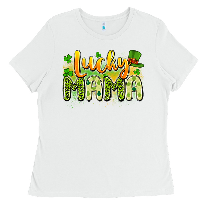 Lucky Mama Ladies Tee by Artiststas | Teevron