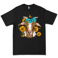 Black sunflower bandana goat Premium Tee - Jasminsmagicworld