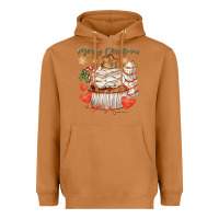 Meerkat merry christmas cupcake Heavyweight Hoodie - CowGirlArtShop