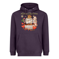 Plum merry christmas cupcake Heavyweight Hoodie - CowGirlArtShop