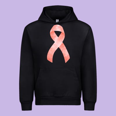 Uterine Or Endometrial Cancer Ribbon Urban Hoodie Designed By Fadigitalartstudio