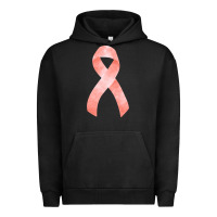 Pigment Black uterine or endometrial cancer ribbon Urban Hoodie - FaDigitalArtStudio