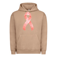 Pigment Burro uterine or endometrial cancer ribbon Urban Hoodie - FaDigitalArtStudio