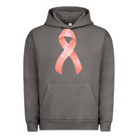Pigment Tornado uterine or endometrial cancer ribbon Urban Hoodie - FaDigitalArtStudio