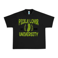 Black pickle lover university Urban Heavy Tee - MaliasSmallBusiness