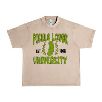 French Oak pickle lover university Urban Heavy Tee - MaliasSmallBusiness