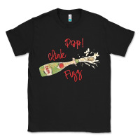 Black cheers to the new year Classic Tee - MaliasSmallBusiness