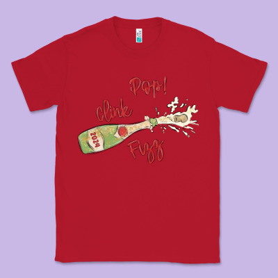 Cheers To The New Year Classic Tee Designed By Maliassmallbusiness