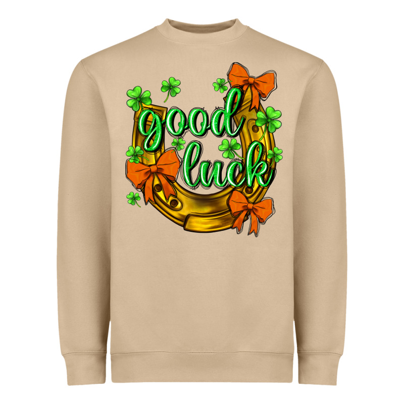 St.patrick's Good Luck Heavyweight Sweatshirt by BundleAndBundleShop | Teevron