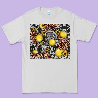 Lacrosse Premium Tee Designed By Jahusdesignshop