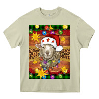 Mossy Christmas sheep air freshener Heavy Core Tee - Artiststas