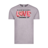 Vintage Zinc let all that you do be done in love 1 corinthıans Vintage Tee - MaliasSmallBusiness