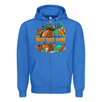 True Royal registered nurse pumpkin Zipper Hoodie - NancyCooperArtShop