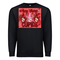 Black Hey there Cupids with gnomies tumbler Premium Sweatshirt - HowdyJamesFarm
