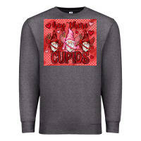 Charcoal Heather Hey there Cupids with gnomies tumbler Premium Sweatshirt - HowdyJamesFarm
