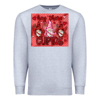 Heather Grey Hey there Cupids with gnomies tumbler Premium Sweatshirt - HowdyJamesFarm