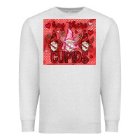 Oatmeal Heather Hey there Cupids with gnomies tumbler Premium Sweatshirt - HowdyJamesFarm